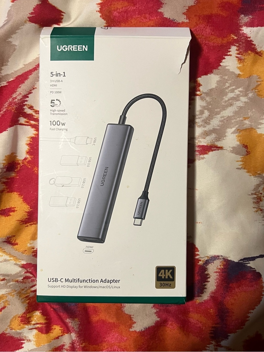 USB-C Multifunction Adapter - Gray